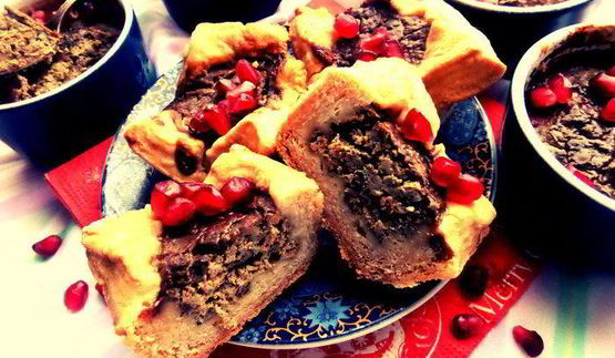 печеночный паштет в песочном тесте