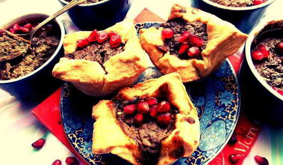 печеночный паштет в песочном тесте