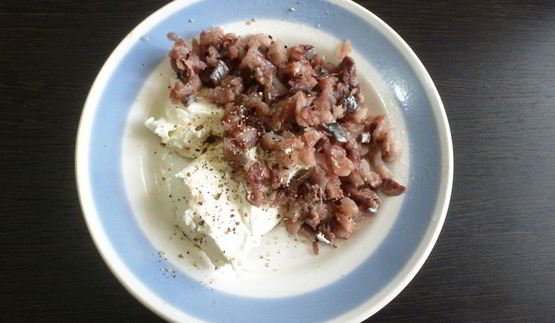 селедочный паштет с творожным сыром