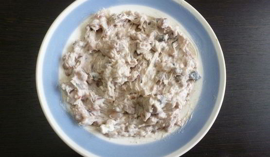 селедочный паштет с творожным сыром