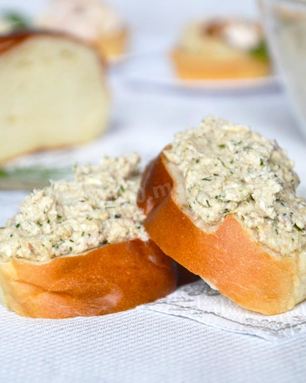 Шпротный паштет