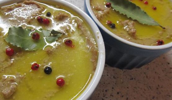 запеченный утиный паштет