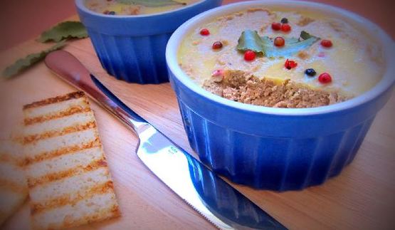 запеченный утиный паштет