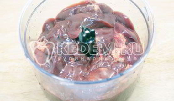 блинный торт с печенью