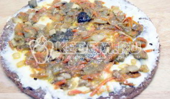 блинный торт с печенью