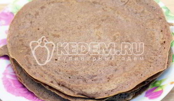 блинный торт с печенью