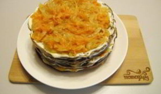 печеночный торт из куриной печени