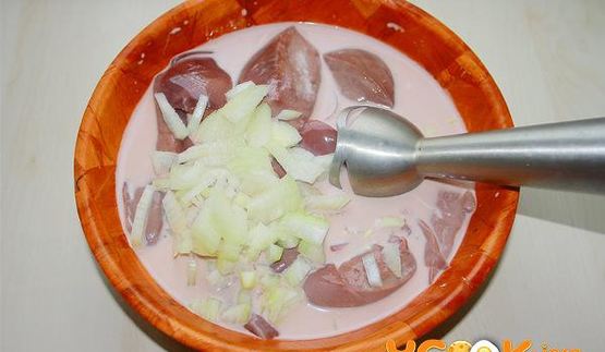 печеночный торт из свиной печени