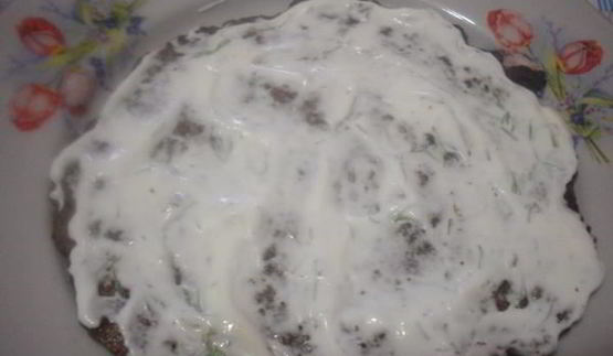 печеночный торт с грибами