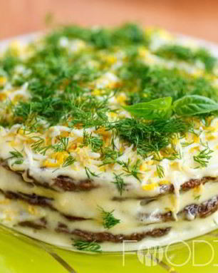 Печеночный торт в мультиварке