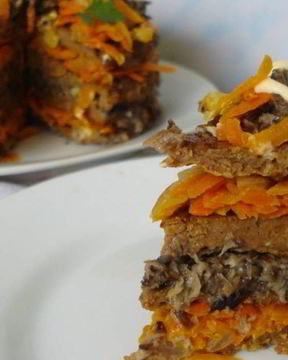 Печеночный торт