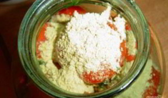 помидоры с горчицей холодным способом