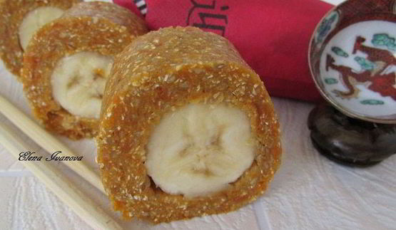 банановые роллы