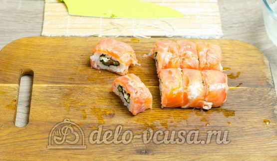 домашние роллы филадельфия