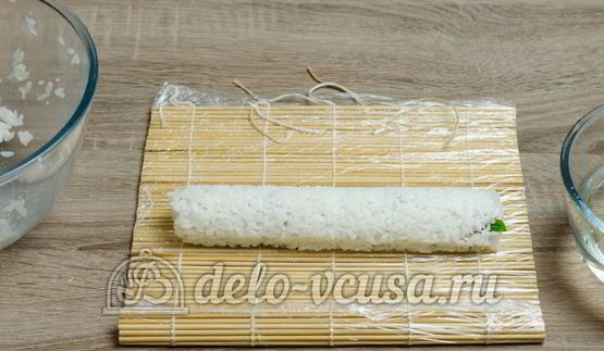 домашние роллы филадельфия