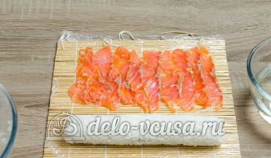 домашние роллы филадельфия