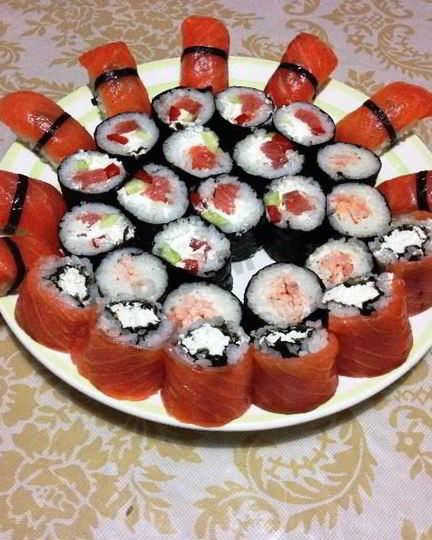 Рецепт нигирей суши и роллы