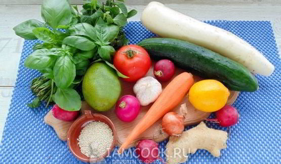 овощные роллы с огурцом и авокадо