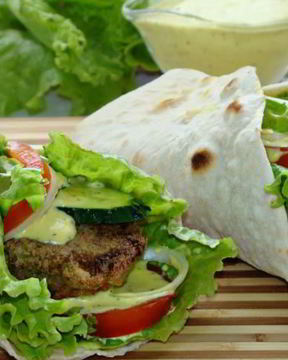 Постные домашние роллы