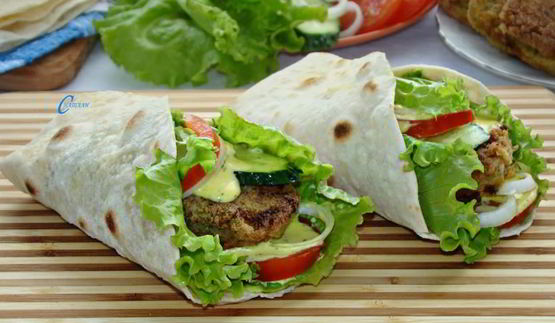 постные домашние роллы