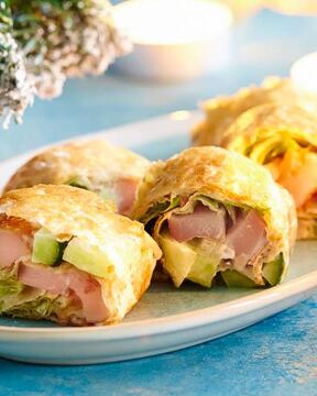 Ролл с курицей