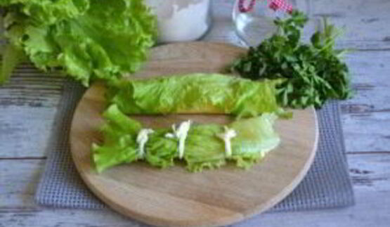 роллы из блинов