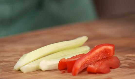 роллы из говяжьей печенки с чечевицей