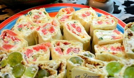 роллы из лаваша