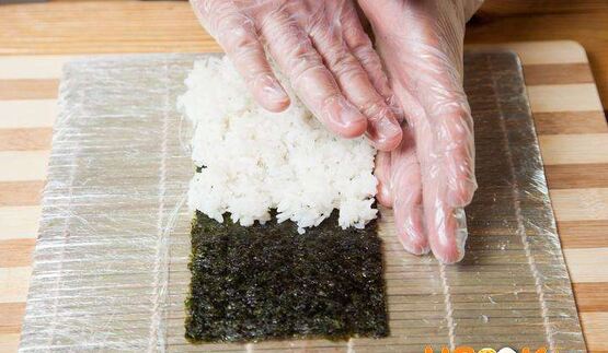 роллы радуга