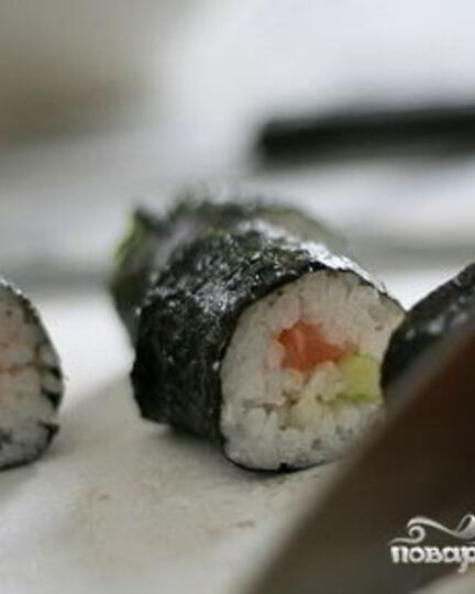 Рецепт роллов с горбушей