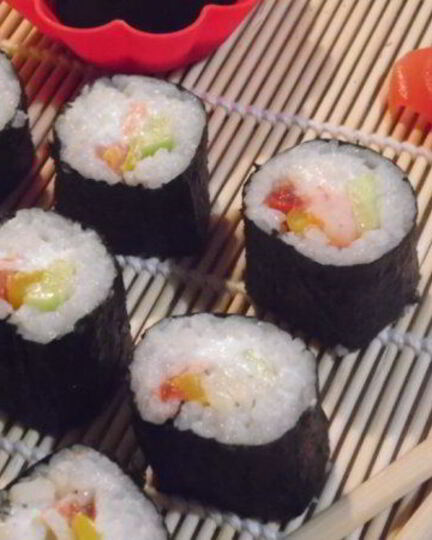 Рецепт роллов с креветками