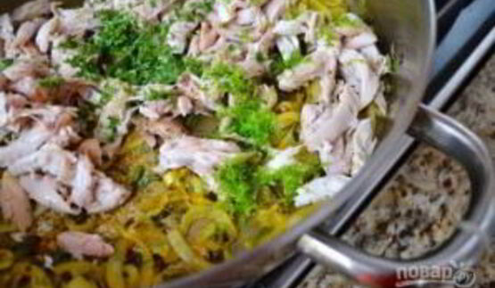 роллы с курицей карри