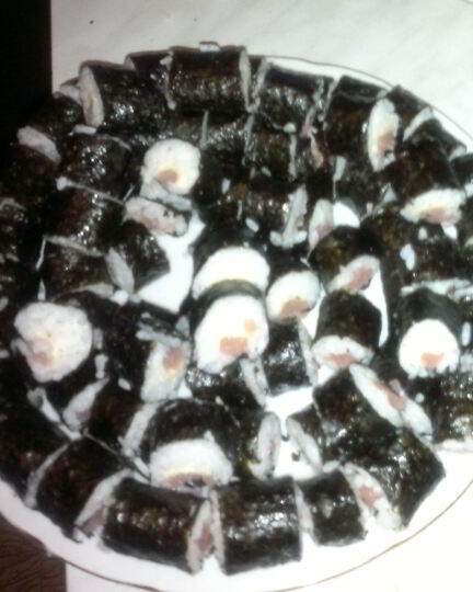 Рецепт роллов с лососем