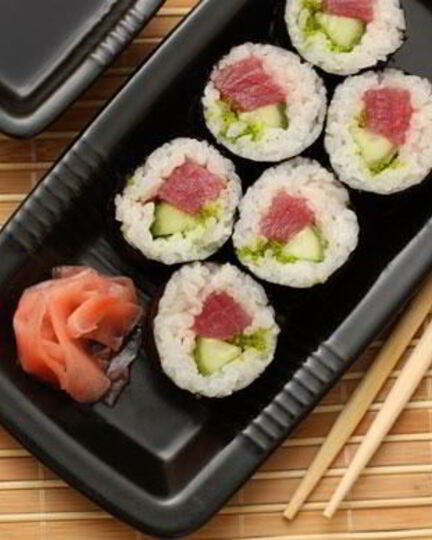 Рецепт роллов с тунцом и огурцом