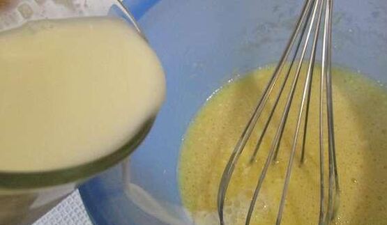 роллы с яичных блинчиков с курицей и салатом