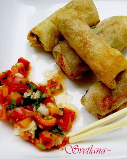 Рецепт спринга-роллов — вьетнамских блинчиков нэм