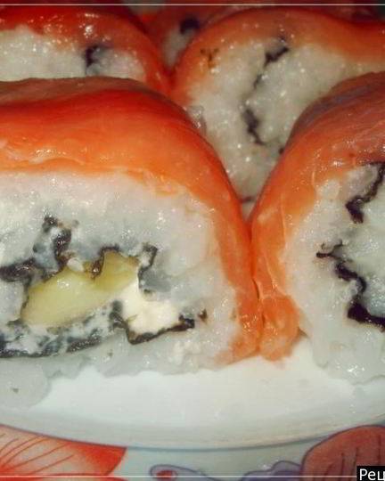 Рецепт суш роллы филадельфия