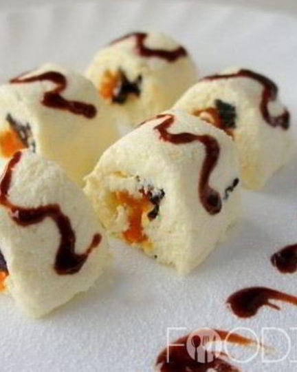 Рецепт творожных роллов