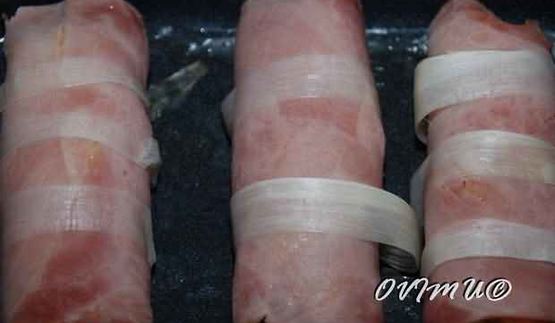 ветчино-картофельные роллы