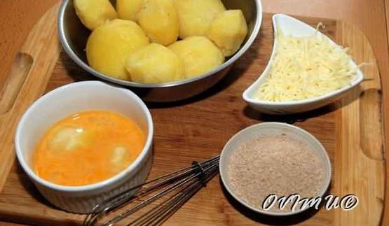 ветчино-картофельные роллы