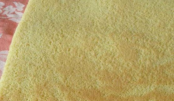 бисквитный рулет сердце