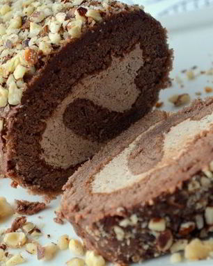 Чешский шоколадный рулет