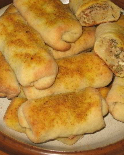 Рецепт картофельных рулетиков с мясом