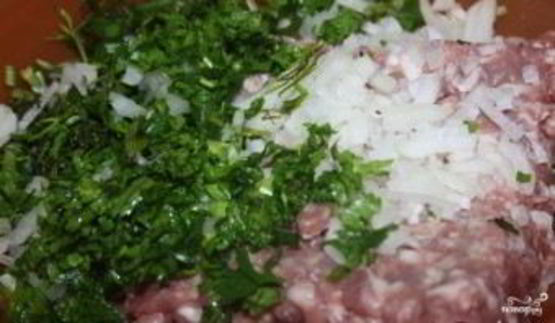 картофельные рулетики с мясом