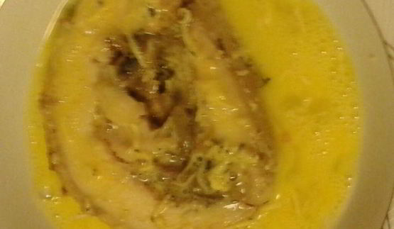 куриный рулет с шампиньонами