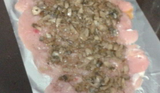 куриный рулет с шампиньонами