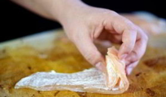 куриные рулетики с апельсином