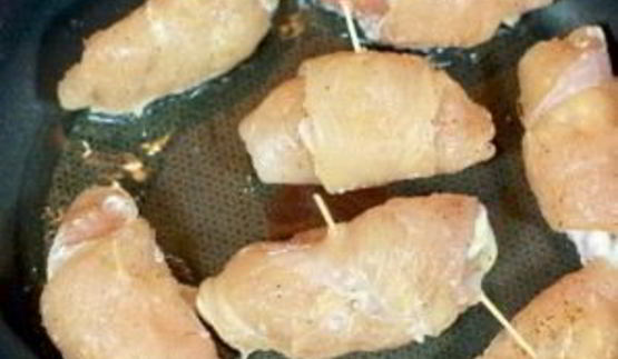 куриные рулетики с апельсином