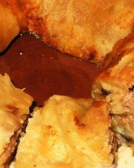 Рецепт мясного рулета из лаваша