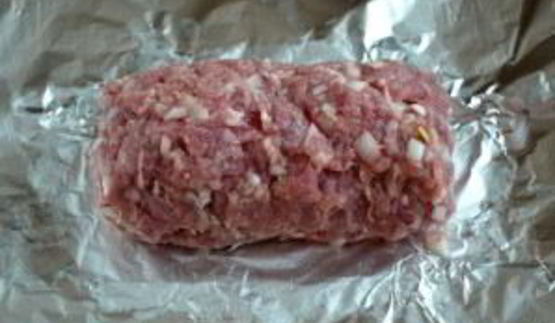 мясной рулет с яйцом в духовке